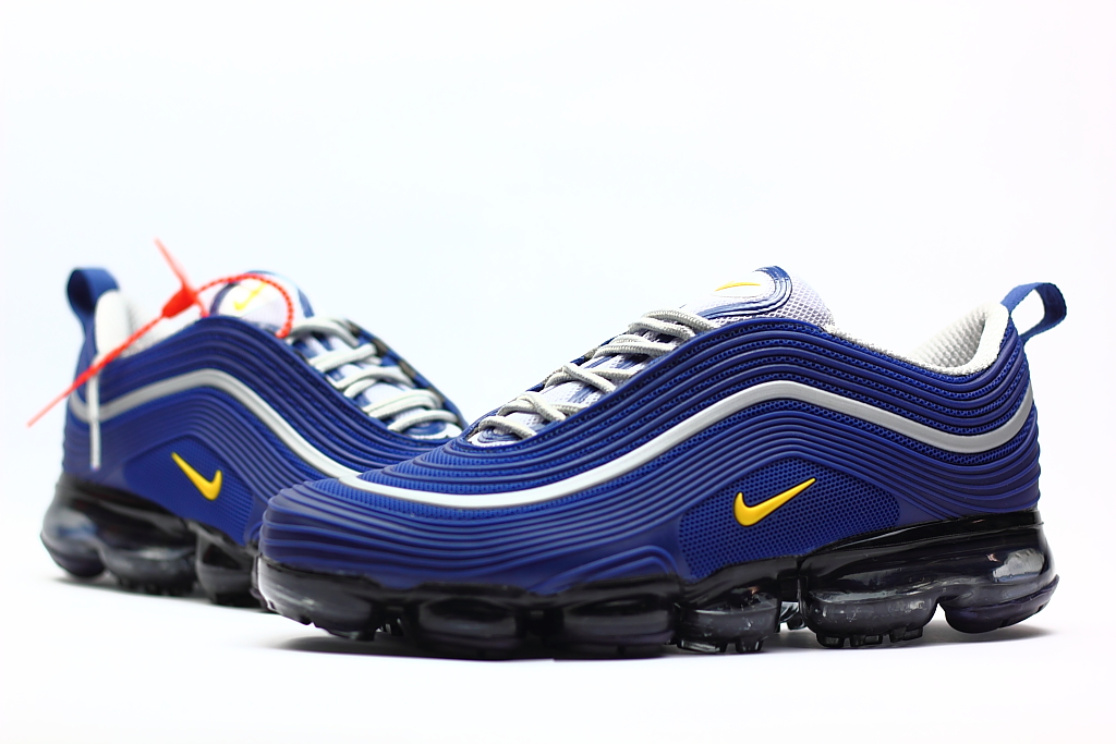 Nike Air Max 2018.97 Nano Drop Plastic Royal Blue White Yellow Shoes - Click Image to Close